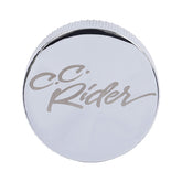 C.C. RIDER Custom Stainless Steel Seat Bolt Screw for Harley Touring Dyna Sportster Softail 1996-2024